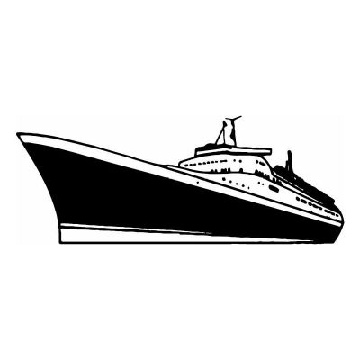 HoosierDecal Cool Speed Boat Nautical Vinyl Decal for Boat Car Window 82