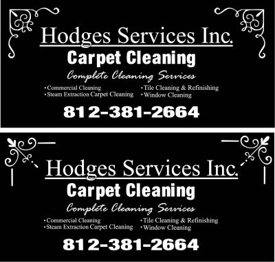 Hodges Services Trailer Sample Lettering