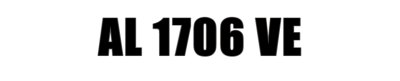 AL 1706 VE