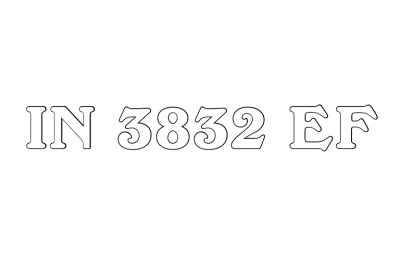 IN 3832 EF