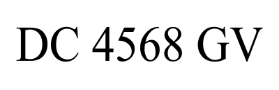 DC 4568 GV