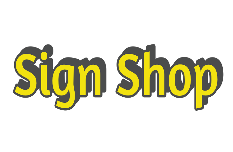 Sign Shop