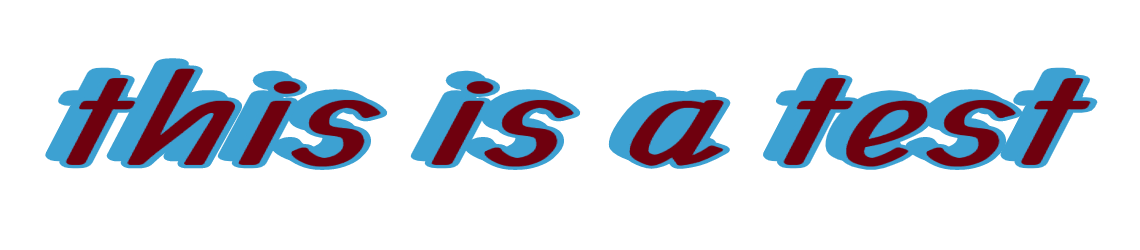 this is a test