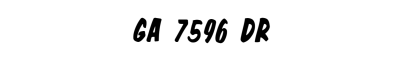 GA 7596 DR
