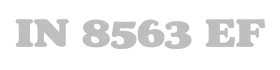 IN 8563 EF
