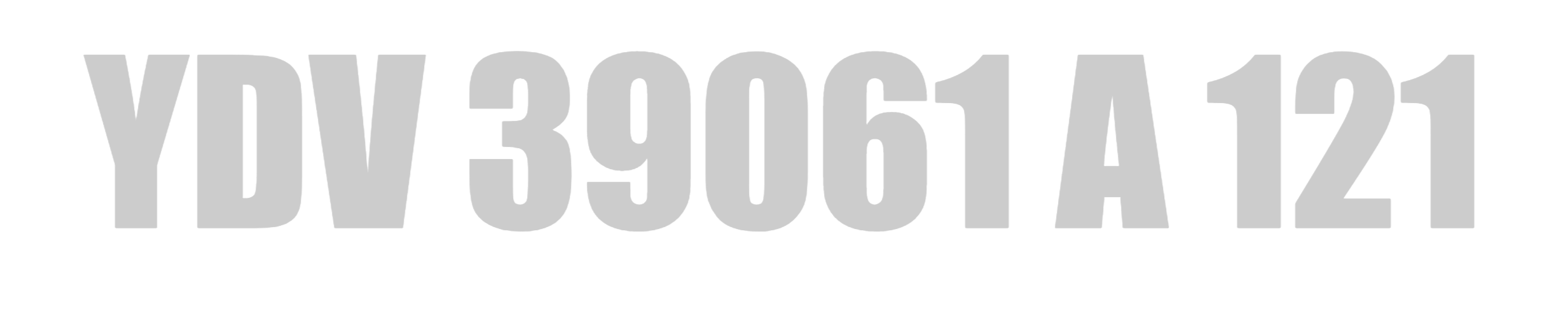 YDV 39061 A 121