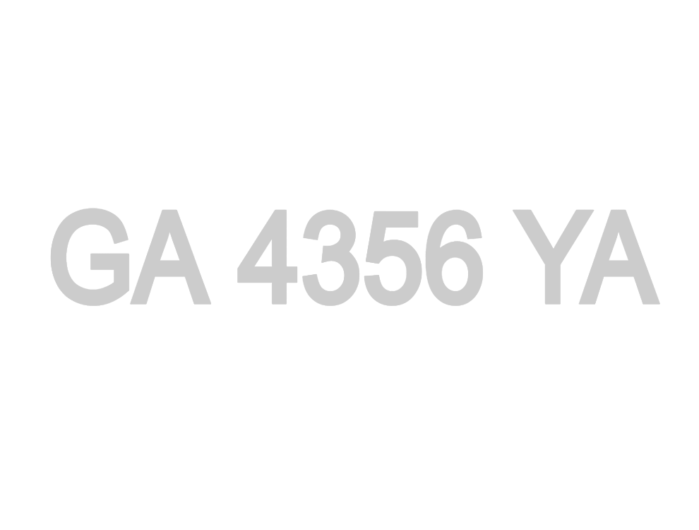 GA 4356 YA