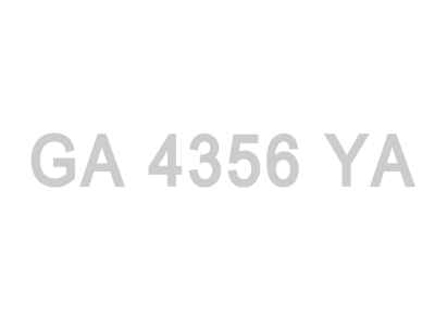 GA 4356 YA