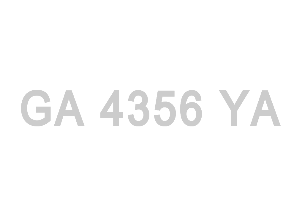GA 4356 YA
