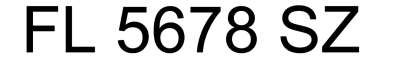 FL 5678 SZ