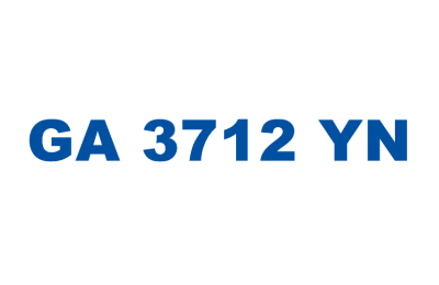 GA 3712 YN