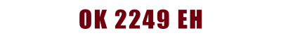 OK 2249 EH