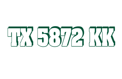 TX 5872 KK