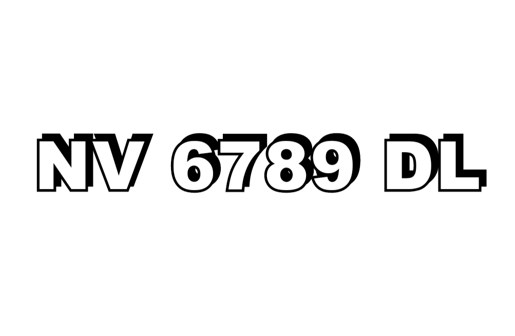 NV 6789 DL