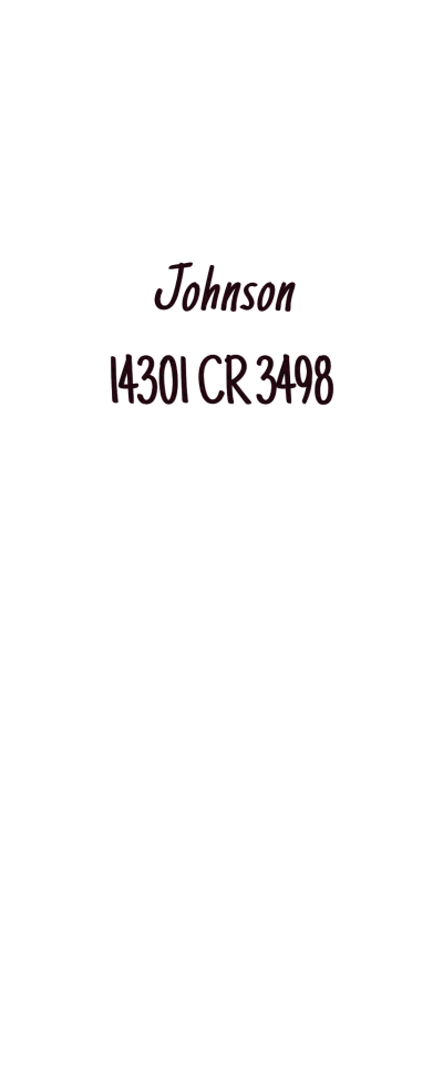 14301 CR 3498