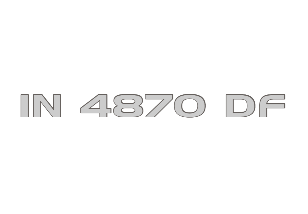 IN 4870 DF