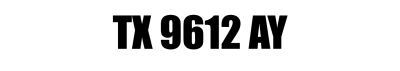 TX 9612 AY