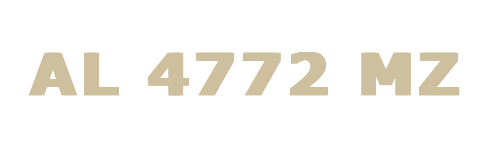 AL 4772 MZ