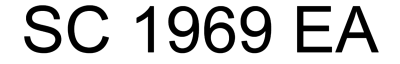 SC 1969 EA