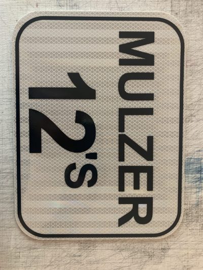 Custom EB Paving Signs