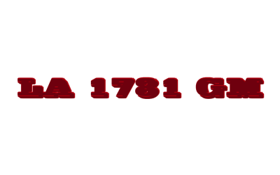 LA 1781 GM