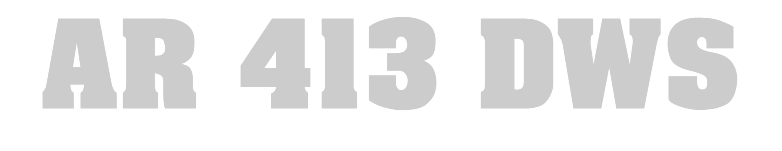 AR 413 DWS
