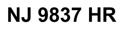 NJ 9837 HR