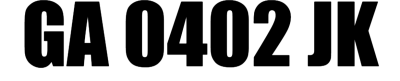 GA 0402 JK