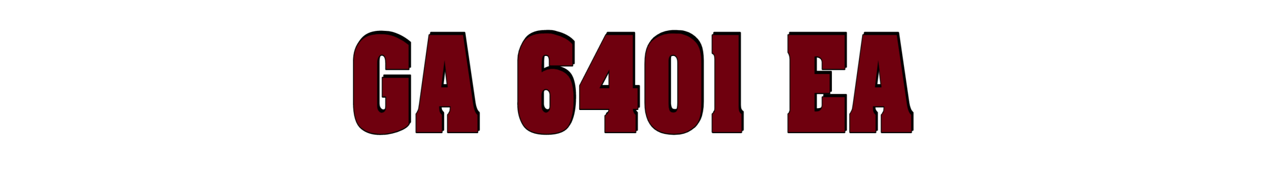 GA 6401 EA