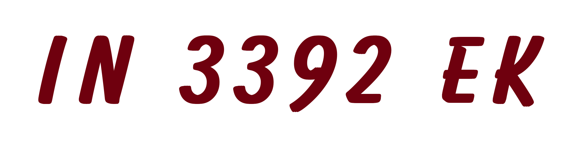 IN 3392 EK