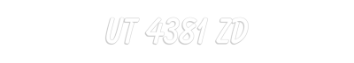 UT 4381 ZD
