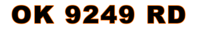OK 9249 RD