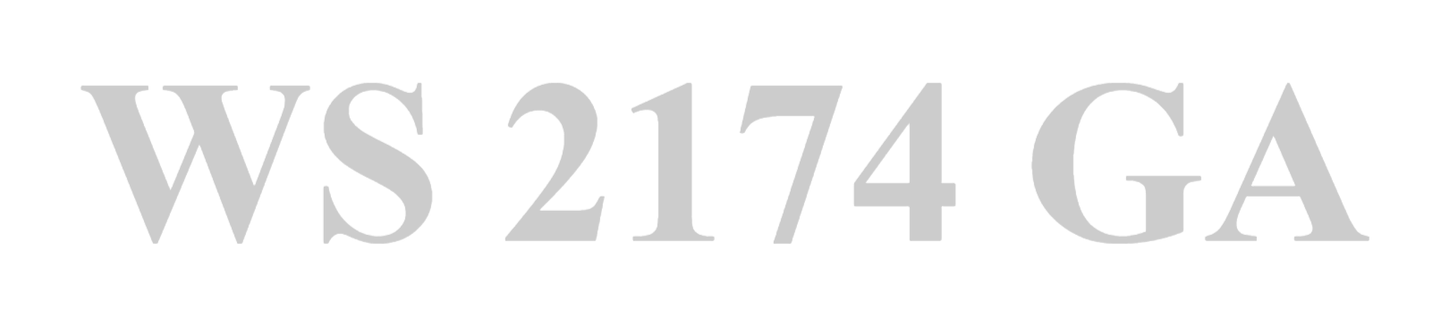 WS 2174 GA