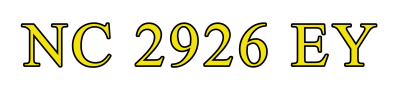 NC 2926 EY