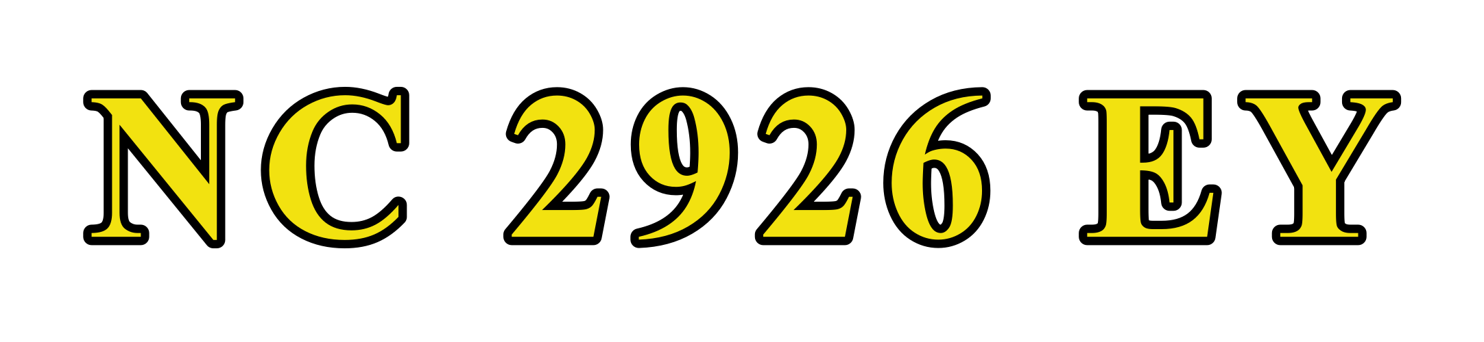 NC 2926 EY