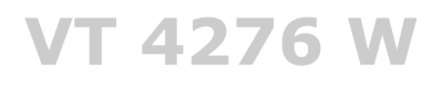 VT 4276 W