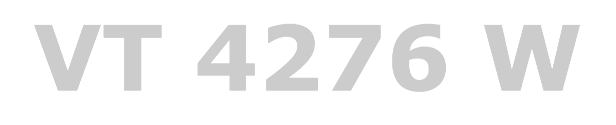 VT 4276 W