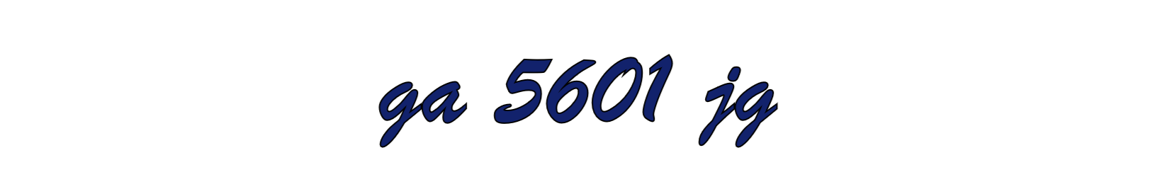 ga 5601 jg