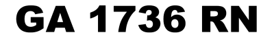 GA 1736 RN
