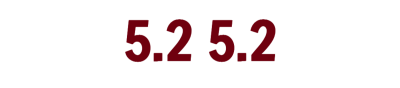 5.2 5.2