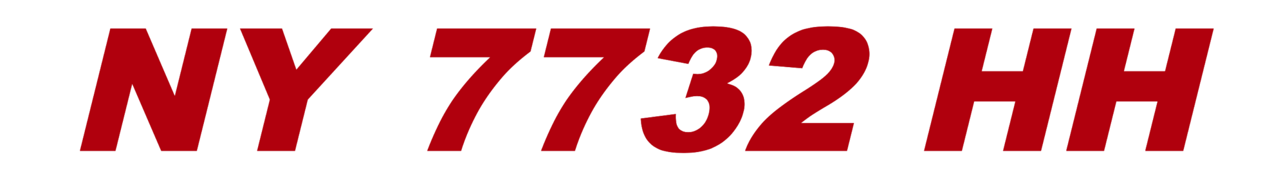 NY 7732 HH
