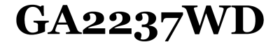 GA2237WD