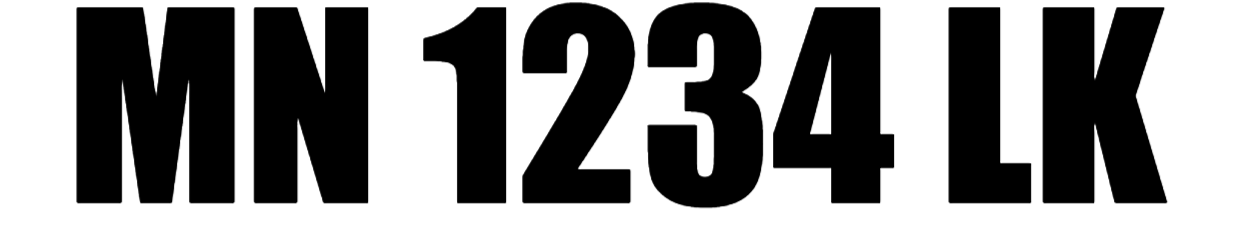 MN 1234 LK