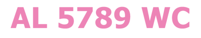 AL 5789 WC