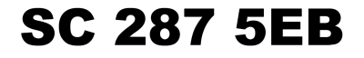 SC 287 5EB