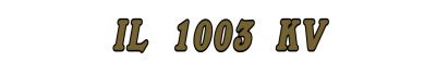 IL  1003  KV