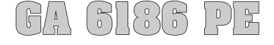 GA 6186 PE