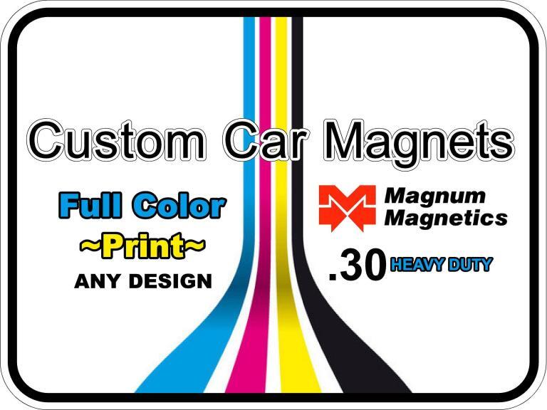 Custom Car Magnets Printing