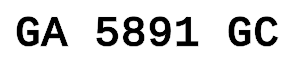 GA 5891 GC