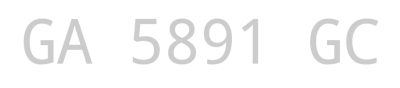 GA 5891 GC
